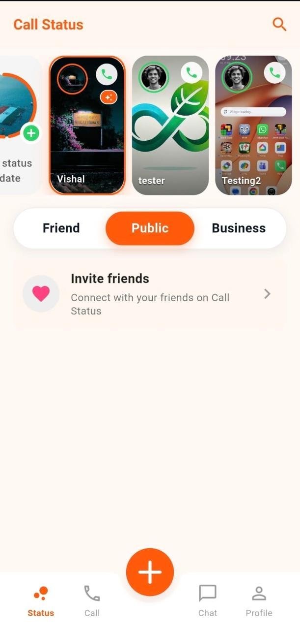 Call Status location and meeting status sharing